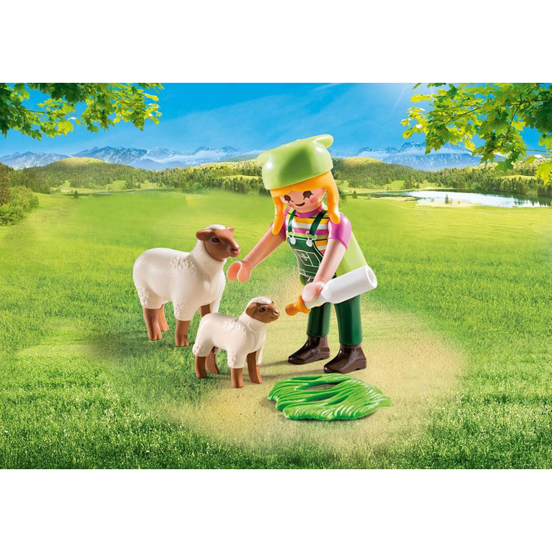 Playmobil Αγρότισσα Με Προβατάκια (9356) - yuppietoys.gr