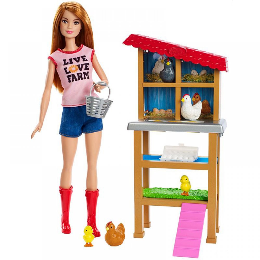Barbie Αγρότισσα Σετ Παιχνιδιού (DHB63-FXP15) - yuppietoys.gr
