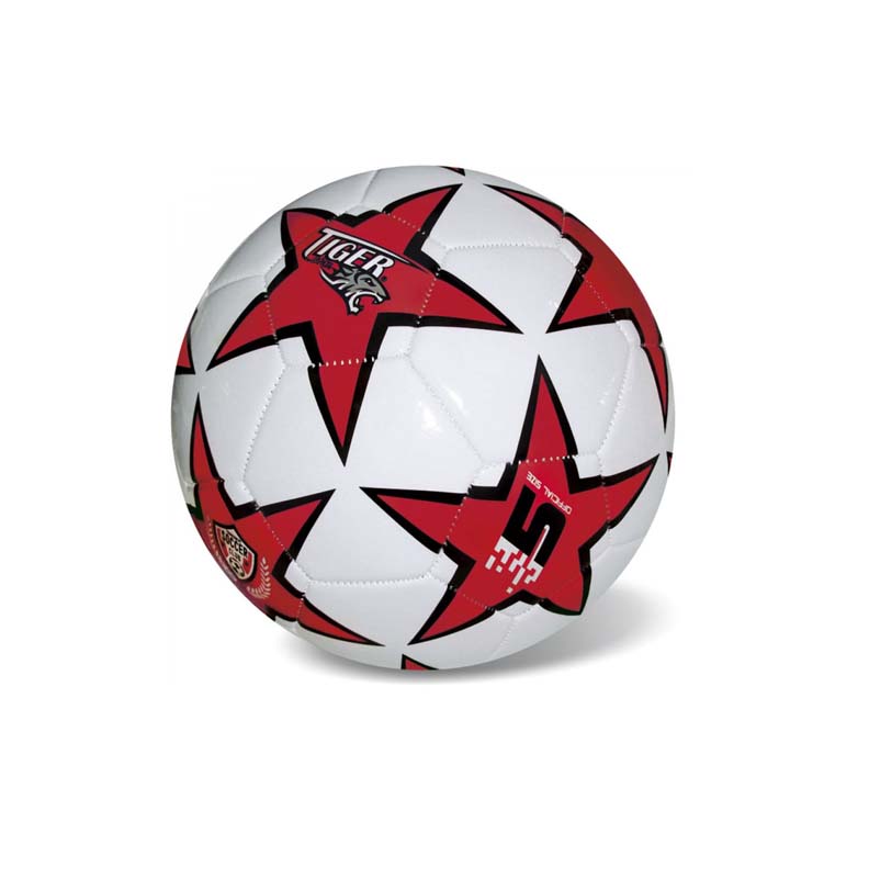 Μπάλα Ποδοσφαίρου Δερμάτινη 5 Αστέρι Πορτοκαλί Tiger (35/721) -  yuppietoys.gr