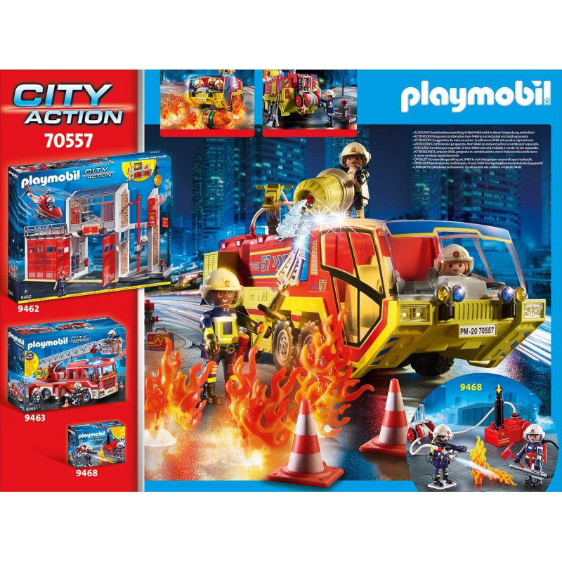 Playmobil City Action Πυροσβεστική Ομάδα Διάσωσης (70557) - yuppietoys.gr