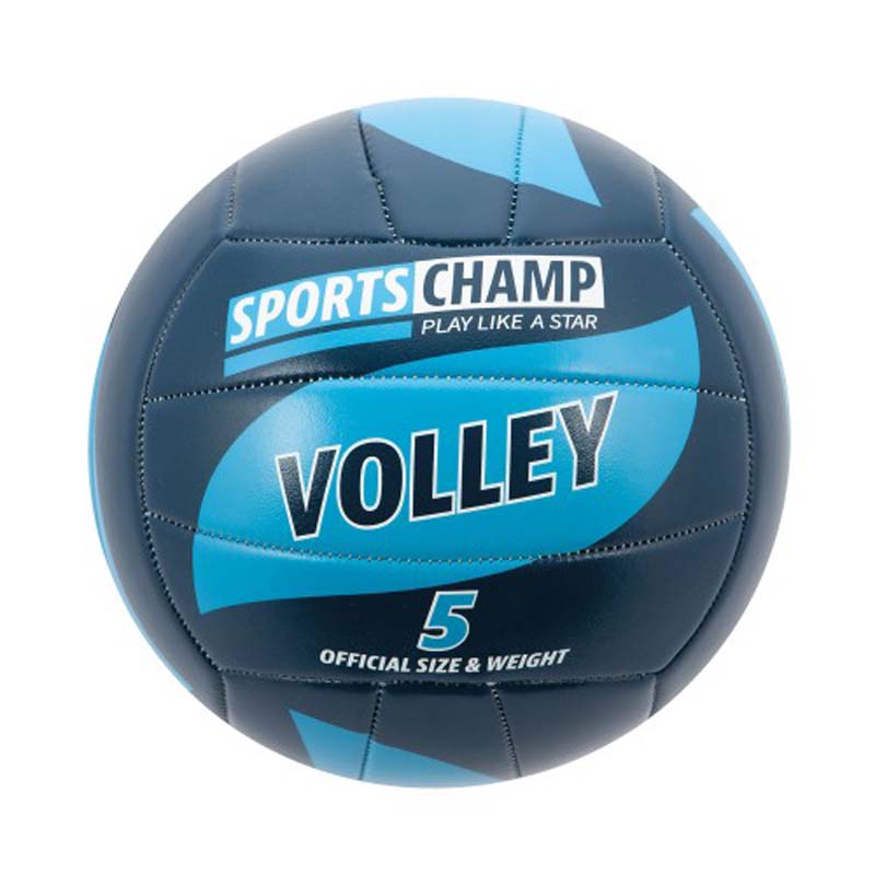 Μπαλα Volley Δερμάτινη Soft Grip 21 εκ. Sports Champ 3 Χρώματα - 1 Τεμάχιο  (52814) - yuppietoys.gr