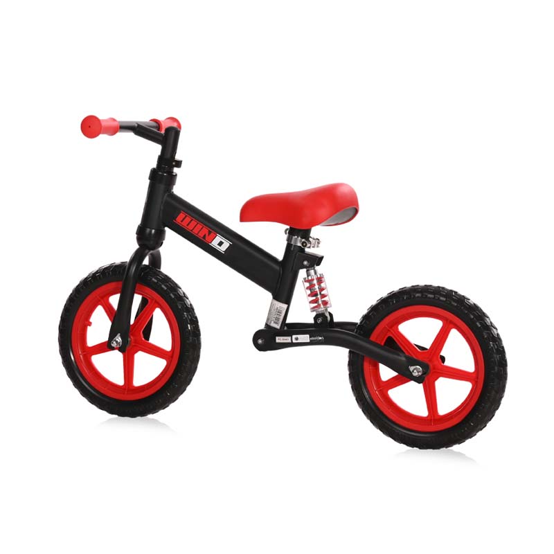 Ποδήλατο Ισορροπίας Wind Μαύρο Κόκκινο Lorelli (10410060002) - yuppietoys.gr