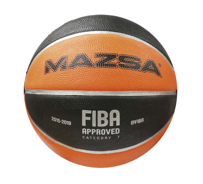 Μπάλα Basket Size 7 Cellular Rubber Fiba Approved Amila (41516) -  yuppietoys.gr
