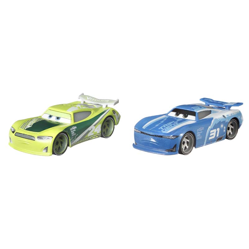 Cars Αυτοκινητάκια Σετ Των 2 Chase Racelott & Cam Spinner Disney/Pixar  Mattel (HFB85/DXV99) - yuppietoys.gr