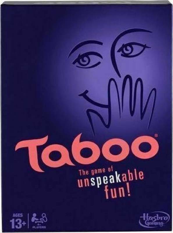 Hasbro Επιτραπέζιο Παιχνίδι Taboo Over 1000 Words στα Αγγλικά (A4626) -  yuppietoys.gr