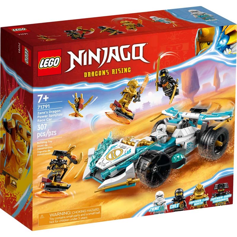 Ninjago Zane's Dragon Power Spinjitzu Race Car LEGO (71791) - yuppietoys.gr