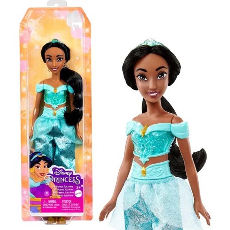 Κούκλα Disney Princess Jasmine 30εκ. MATTEL (HLW12) - yuppietoys.gr