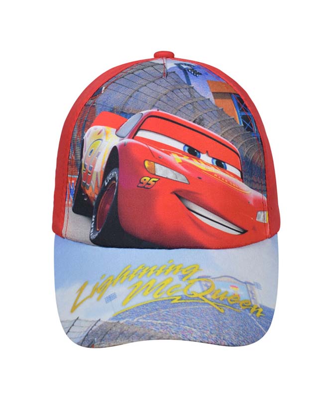 Παιδικό Καπέλο Τζόκεϋ Κόκκινο Disney Cars M53 (D26085WR-2 - yuppietoys.gr